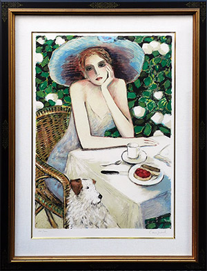 １９３５年パリに生まれるカシニョール　スカーフ　アンティーク　貴重 有名画家
